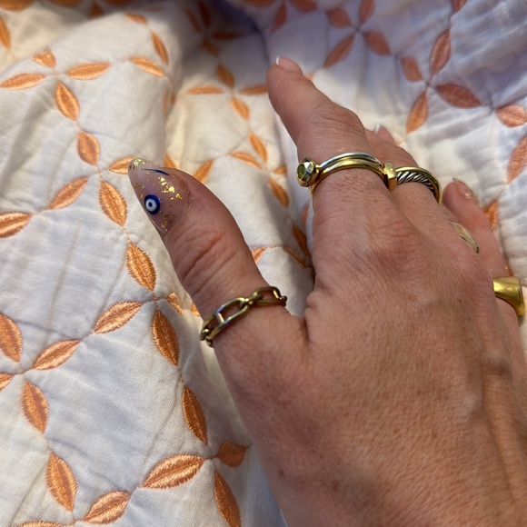 Fossil size 9 ring - Picture 2 of 2